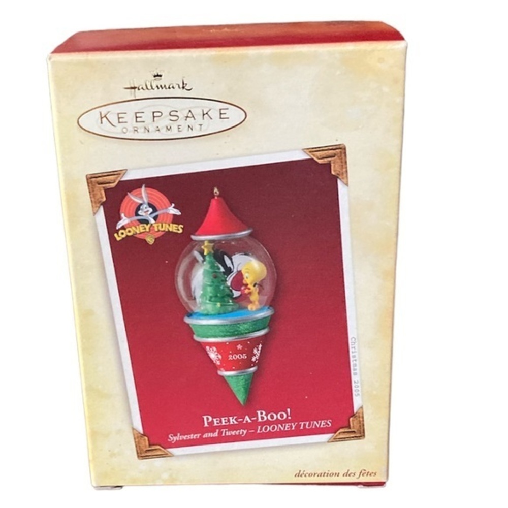 NIB HALLMARK 2005 Keepsake Ornament - Peek-A-Boo